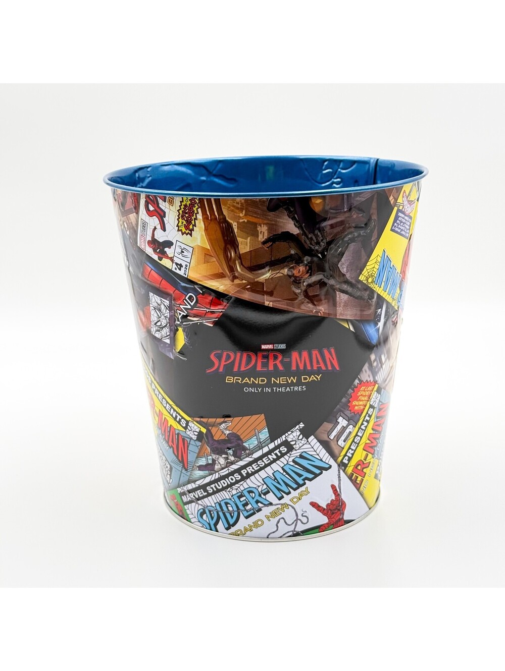Spider-Man Brand New Day Cinemark Comic Popcorn Tin Bucket